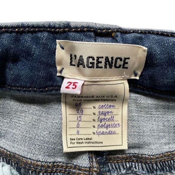 L’Agence Jeans Womens 25 Jean Margot Skinny Light Vintage - Picture 4 of 7